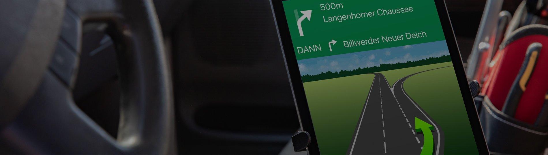 LKW-GPS-Navigation für Fuhrparks